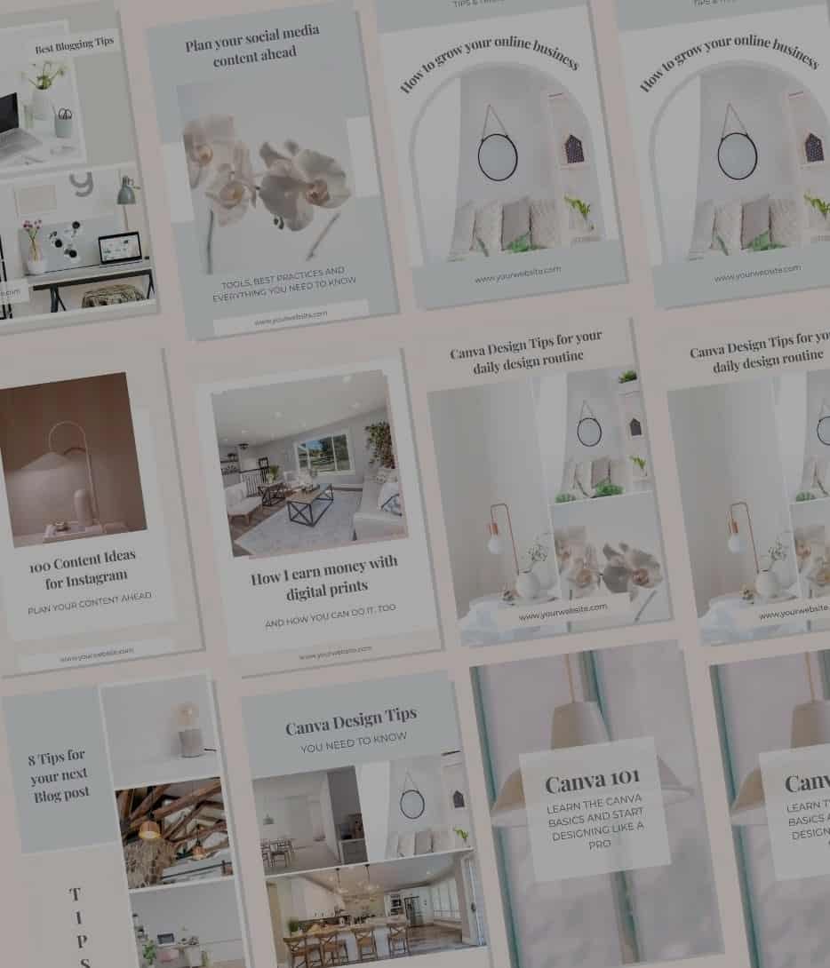 MediaMOJO Design Pinterest Templates