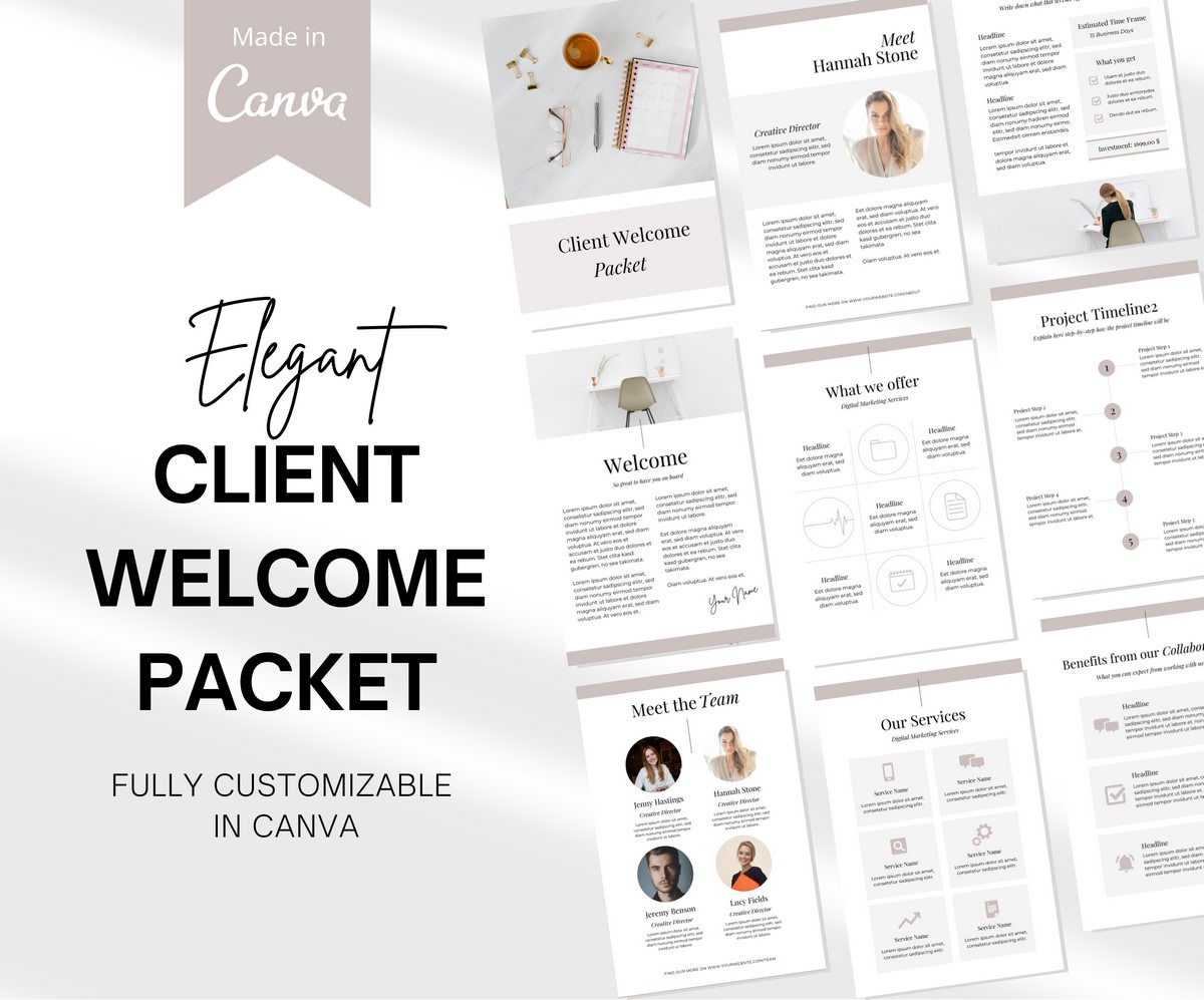 Client Welcom Packet Template